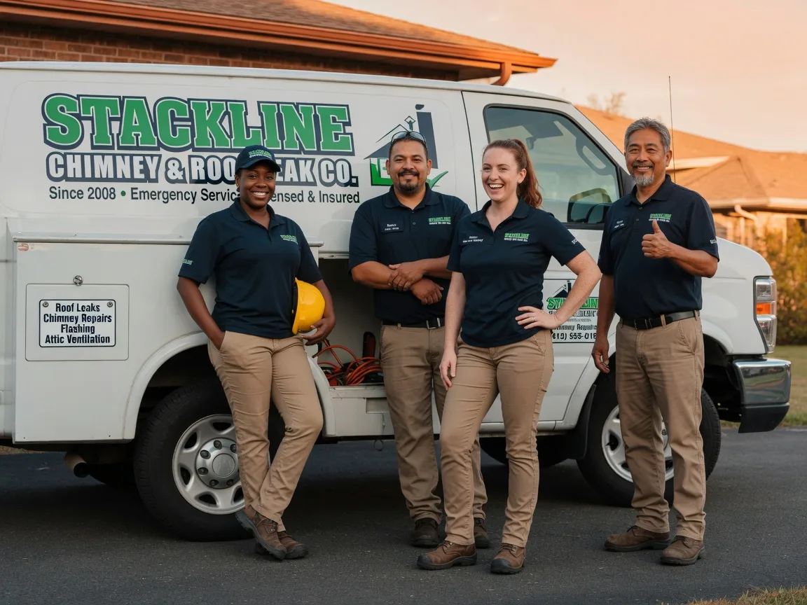 Chimney flashing repair company in Elton, LA
